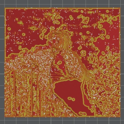 Litophane Ryan Gosling