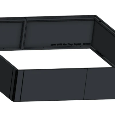 Sovol SV08 Max ZZ Tophat (150mm) có glass guides