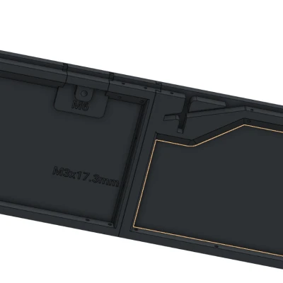 Sovol SV08 Max ZZ Tophat (150mm) có glass guides