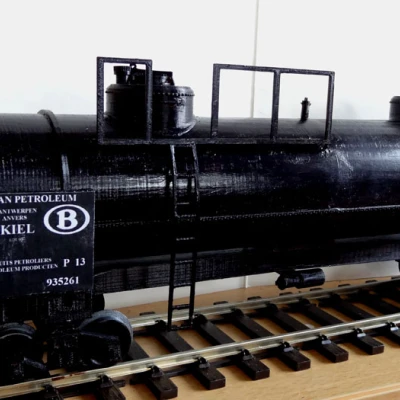 Bogie Tank Wagon 1-32 (Gauge 1) – Toa bồn kiểu USA-TC cho đường sắt châu Âu