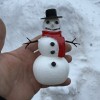 Người tuyết mùa đông đẹp 2026 (Beautiful winter snow snowman 2026, sněhulák) - Thumbnail 2