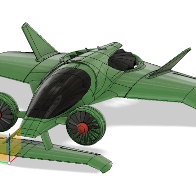 AM Flying Sports Car EVTOL – Siêu xe bay eVTOL