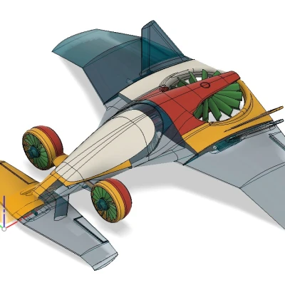 AM Flying Sports Car EVTOL – Siêu xe bay eVTOL