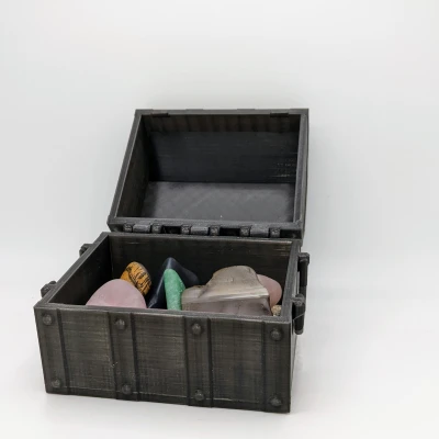 Rương kho báu print-in-place (print-in-place treasure chest)