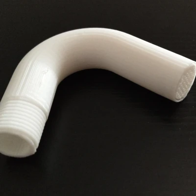 Đầu ra vòi gắn ống sen kèm aerator, ren 1/2 inch