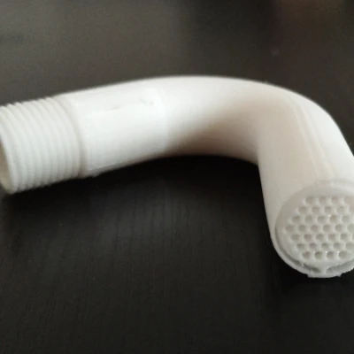 Đầu ra vòi gắn ống sen kèm aerator, ren 1/2 inch