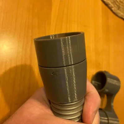 Đầu nối ống D27 osVAC có slip ring: gọn nhẹ, khỏi vướng (Festool D27)