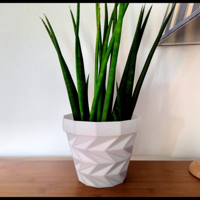 Bộ Chậu/Planter Tam Giác (Triangulated Flower Pot / Planter Set)