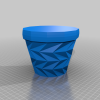Bộ Chậu/Planter Tam Giác (Triangulated Flower Pot / Planter Set) - Thumbnail 8