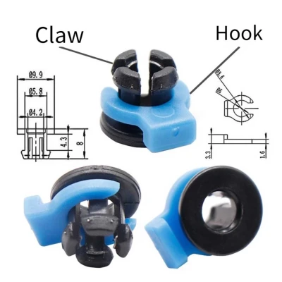 Đầu nối PTFE 5 trong 1 với UM2 Collets