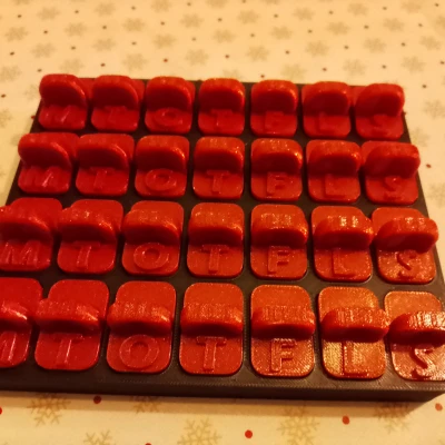 Hộp đựng thuốc theo tháng 28 ngày (4 tuần)