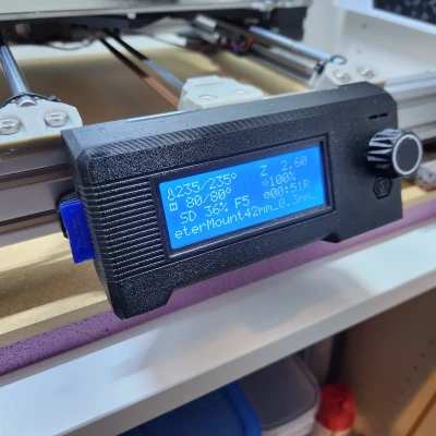 Nắp che LCD Bear frame MK3S góc 25°