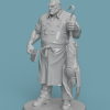 Fantasy Butcher – Mô hình nhân vật đồ tể fantasy in 3D - Thumbnail 2