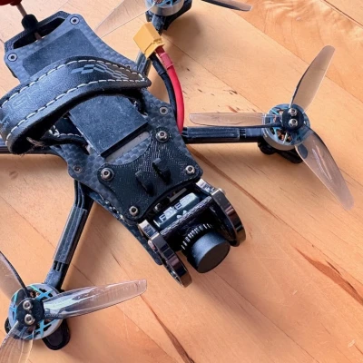 Ngàm gắn RunCam Thumb 2 cho AOS 3v5 (AOS 3v5 Runcam Thumb 2 Mount)