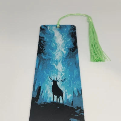 Bookmark tuần lộc & cực quang – Hueforge