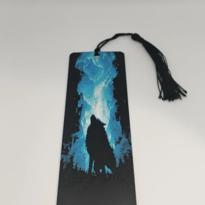 Bookmark Sói & Cực Quang - HueForge