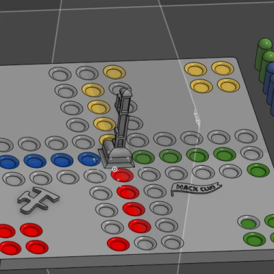 Trò chơi board game “chińczyk” (Ba Lan)