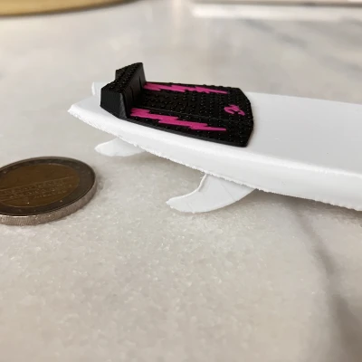 Ván lướt sóng Shortboard (Pyzalien 2) kèm fins và grippad