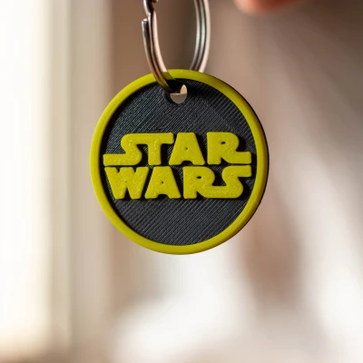 Móc khóa logo Star Wars