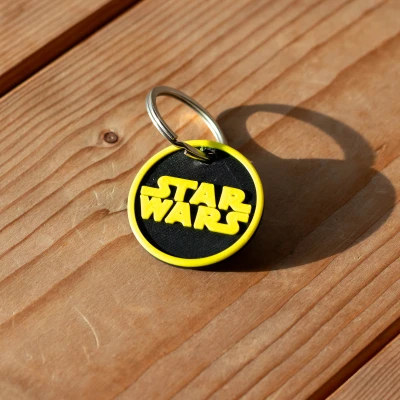 Móc khóa logo Star Wars