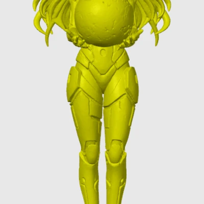 Figurine Cyber Cat-Girl 28