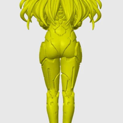 Figurine Cyber Cat-Girl 28