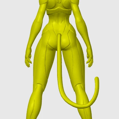 Figurine Cyber Cat-Girl 31
