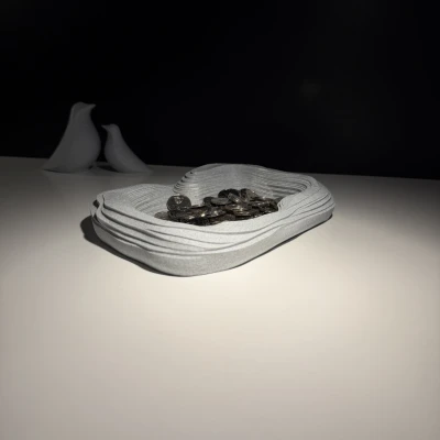 Khay để đồ nhiều lớp Layered Catchall Bowl