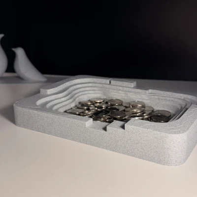 Modern Catchall Bowl – Khay đựng đồ tối giản phong cách kiến trúc