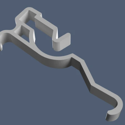 Kẹp cho thanh che (valence) của rèm cửa sổ