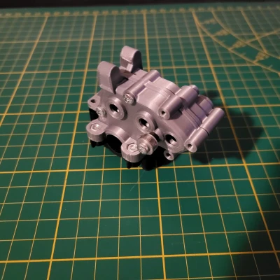Chuyển motor ra sau cho Tamiya XV-01 (Rear motor conversion)