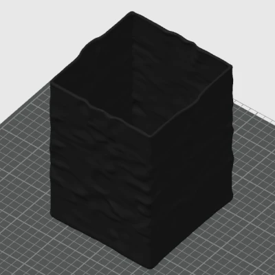 Organizer hiệu ứng nhăn (crinkled) độc đáo