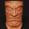 Chậu Cây Tiki Polynesia | Chậu Hoa Totem Tộc | Trang Trí Vườn Độc Lạ In 3D - Thumbnail 5