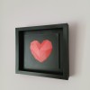 Trái Tim Hình Học Valentine 3D Treo Tường Có Khung - Thumbnail 2