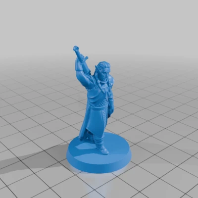 Elf fighter FDM supportless