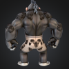 Gorila Aventurero Cartoon – Figura Original (Mô hình 3D Gorilla Cartoon) - Thumbnail 2