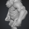 Gorila Aventurero Cartoon – Figura Original (Mô hình 3D Gorilla Cartoon) - Thumbnail 5