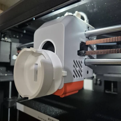 Kobra S1 / S1 Combo Max - Fan cover gắn đồng hồ so (Dial indicator) - D53 mm