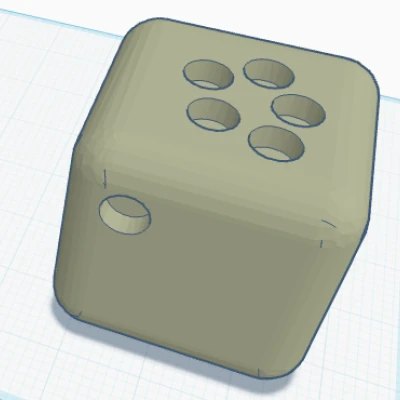 Xúc xắc lớn không khớp (Big Unhinged Dice)