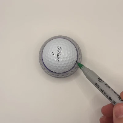 Dimple - Stencil Canh Line Putting Cho Bóng Golf