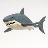 Cá Mập Low-Poly (Low-Poly Shark) - Thumbnail 4