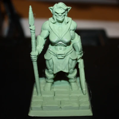 Nữ Orc Chiến Binh Khổng Lồ – Easyprint, Không Cần Support