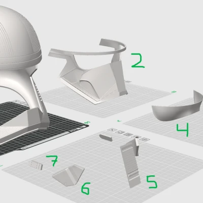 Nón bảo hiểm Sith Trooper (Sith Trooper helmet)