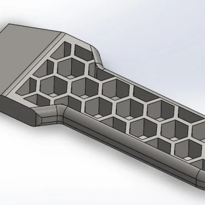 Dao cạo bed máy in 3D – Nhẹ, bền & gỡ mẫu dễ dàng