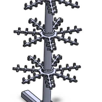 Móc khóa kệ trưng bày (Display stand keychain)