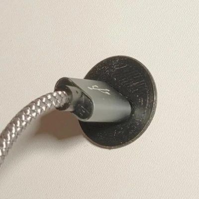 Ổ cắm USB Type-A lắp lỗ 20 mm