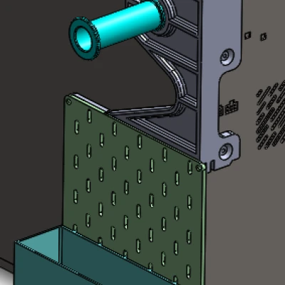 Kobra S1 - Giá Treo Cuộn Filament Bên Hông + Organizer Skadis
