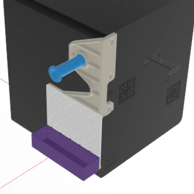 Kobra S1 - Giá Treo Cuộn Filament Bên Hông + Organizer Skadis