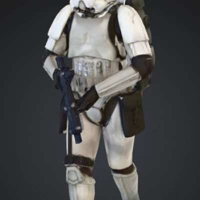 Lính Bộ Binh Không Gian Đế Chế – Imperial Space Trooper (Sci‑Fi Infantry Soldier)
