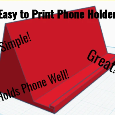 Giá đỡ điện thoại đơn giản (Simple Phone Holder)